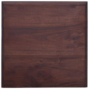 Mobiletto Classico Marrone in Legno Massello di Mogano