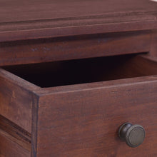 Load image into Gallery viewer, Mobiletto Classico Marrone in Legno Massello di Mogano