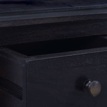Load image into Gallery viewer, Mobiletto Caffè Nero Chiaro in Legno Massello di Mogano