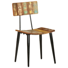 Load image into Gallery viewer, Sedie da Pranzo 2 pz in Legno Massello di Recupero