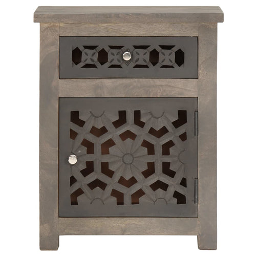 Mobiletto 40x30x50 cm in Legno Massello di Mango