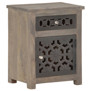 Mobiletto 40x30x50 cm in Legno Massello di Mango