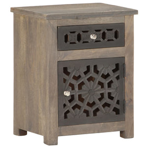 Mobiletto 40x30x50 cm in Legno Massello di Mango