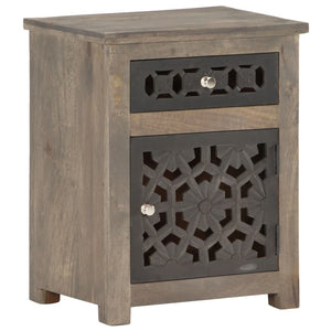 Mobiletto 40x30x50 cm in Legno Massello di Mango