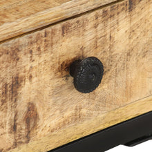 Carica l&#39;immagine nel visualizzatore di Gallery, Tavolino Laterale a Forma di U 45x30x61 cm in Massello di Mango