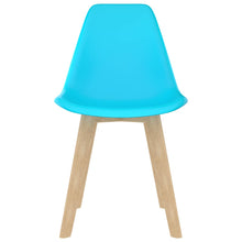 Charger l&#39;image dans la galerie, Sedie da Pranzo 2 pz Blu in Plastica