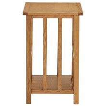 Carica l&#39;immagine nel visualizzatore di Gallery, Tavolino con Portariviste 45x35x55 cm Massello di Rovere