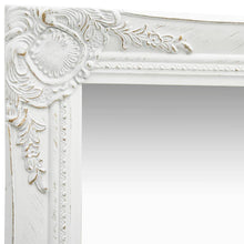 Load image into Gallery viewer, Specchio da Parete Stile Barocco 40x40 cm Bianco