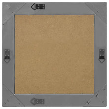 Indlæs billede til gallerivisning Specchio da Parete Stile Barocco 50x50 cm Nero