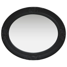 Indlæs billede til gallerivisning Specchio da Parete Stile Barocco 50x60 cm Nero