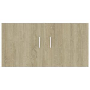 Mobiletto da Parete Rovere Sonoma 80x39x40cm Legno Multistrato