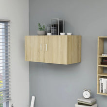 Load image into Gallery viewer, Mobiletto da Parete Rovere Sonoma 80x39x40cm Legno Multistrato