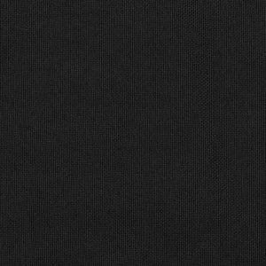 Tende Oscuranti con Ganci Effetto Lino Nere 290x245 cm