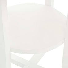 Indlæs billede til gallerivisning Tavolino 40x50 cm Bianco in Legno Massello di Rovere