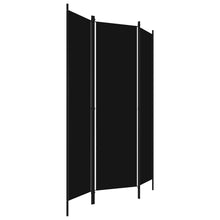 Load image into Gallery viewer, Separè 3 Pannelli Nero 150x180 cm