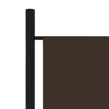 Load image into Gallery viewer, Separè 5 Pannelli Marrone 250x180 cm