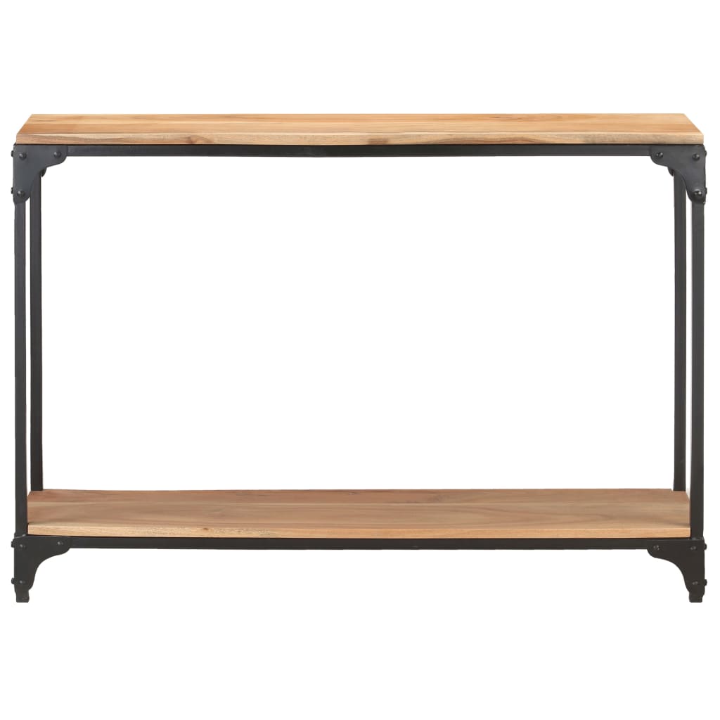 Tavolo Consolle 110x30x75 cm in Legno Massello di Acacia