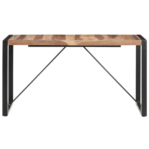 Tavolo da Pranzo 140x70x75 cm in Legno Massello