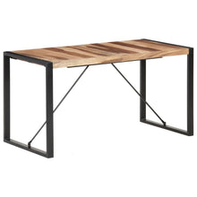 Indlæs billede til gallerivisning Tavolo da Pranzo 140x70x75 cm in Legno Massello