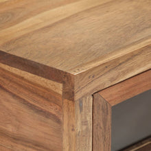 Laden Sie das Bild in den Galerie-Viewer, Tavolo Consolle 90x35x76 cm in Legno Massello d&#39;Acacia