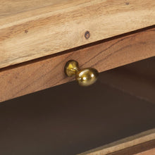 Laden Sie das Bild in den Galerie-Viewer, Tavolo Consolle 90x35x76 cm in Legno Massello d&#39;Acacia