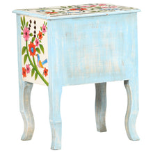 Load image into Gallery viewer, Mobiletto Dipinto a Mano 40x30x50 cm in Legno Massello di Mango