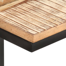 Indlæs billede til gallerivisning Tavolini Laterali 2 pz 31,5x24,5x64,5 cm Massello di Recupero