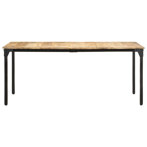 Tavolo da Pranzo 180x90x76 cm in Legno di Mango Grezzo