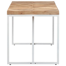 Indlæs billede til gallerivisning Tavolo da Pranzo 160x70x76 cm in Legno Massello Acacia e Mango