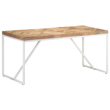 Indlæs billede til gallerivisning Tavolo da Pranzo 160x70x76 cm in Legno Massello Acacia e Mango