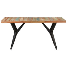 Carica l&#39;immagine nel visualizzatore di Gallery, Tavolo da Pranzo 160x80x76 cm in Legno Massello di Recupero