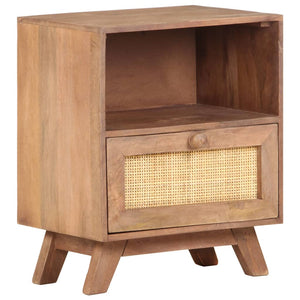 Mobiletto 40x30x50 cm in Legno Massello di Mango