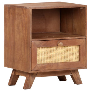 Mobiletto 40x30x50 cm in Legno Massello di Mango