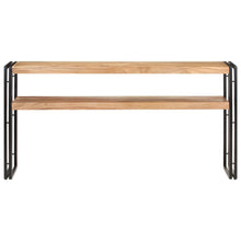 Carica l&#39;immagine nel visualizzatore di Gallery, Mobiletto Consolle 150x30x75 cm in Legno Massello di Acacia
