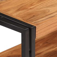 Carica l&#39;immagine nel visualizzatore di Gallery, Mobiletto Consolle 150x30x75 cm in Legno Massello di Acacia