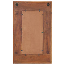 Carica l&#39;immagine nel visualizzatore di Gallery, Specchio Decorato con Buddha 50x80cm Legno Massello di Recupero