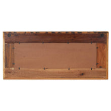 Carica l&#39;immagine nel visualizzatore di Gallery, Specchio Decorato con Buddha 110x50 cm in Massello di Recupero