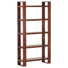 Laden Sie das Bild in den Galerie-Viewer, Libreria Marrone 85x30x166 cm in Legno Massello di Acacia