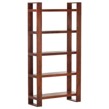 Laden Sie das Bild in den Galerie-Viewer, Libreria Marrone 85x30x166 cm in Legno Massello di Acacia