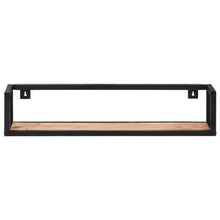 Load image into Gallery viewer, Mensole a Muro 2 pz 80 cm in Legno Massello di Acacia