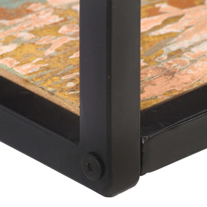 Mensole a Muro 2 pz 120 cm in Legno Massello di Recupero