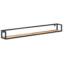 Load image into Gallery viewer, Mensole a Muro 2 pz 160 cm in Legno Massello di Acacia