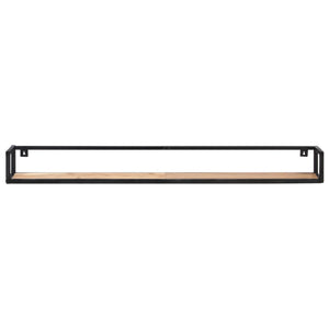 Mensole a Muro 2 pz 160 cm in Legno Massello di Acacia