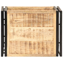Indlæs billede til gallerivisning Tavolino 40x30x50 cm in Legno Massello di Mango Grezzo