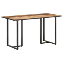 Indlæs billede til gallerivisning Tavolo da Pranzo 140 cm in Legno di Mango Grezzo