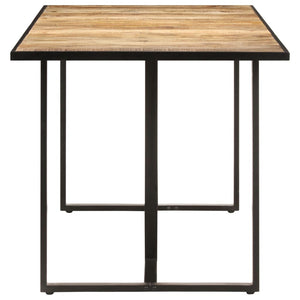 Tavolo da Pranzo 180 cm in Legno di Mango Grezzo