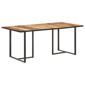 Tavolo da Pranzo 180 cm in Legno di Mango Grezzo