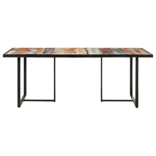 Carica l&#39;immagine nel visualizzatore di Gallery, Tavolo da Pranzo 200 cm in Legno Massello di Recupero