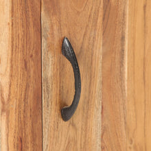 Load image into Gallery viewer, Mobiletto con anta 40x30x50 cm in Legno Massello di Acacia