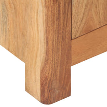 Load image into Gallery viewer, Mobiletto con anta 40x30x50 cm in Legno Massello di Acacia